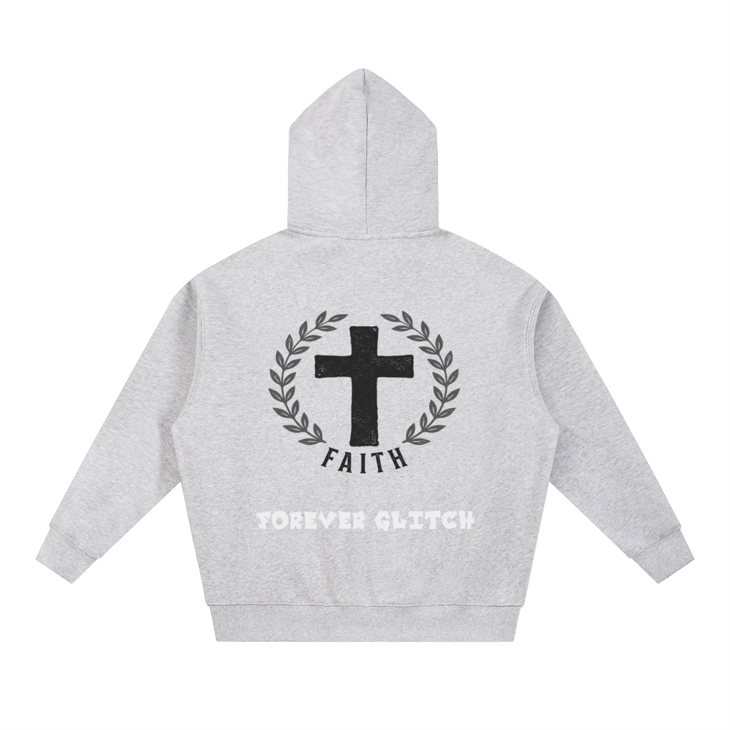 Essential Oversized Fleece Boxy Hoodie