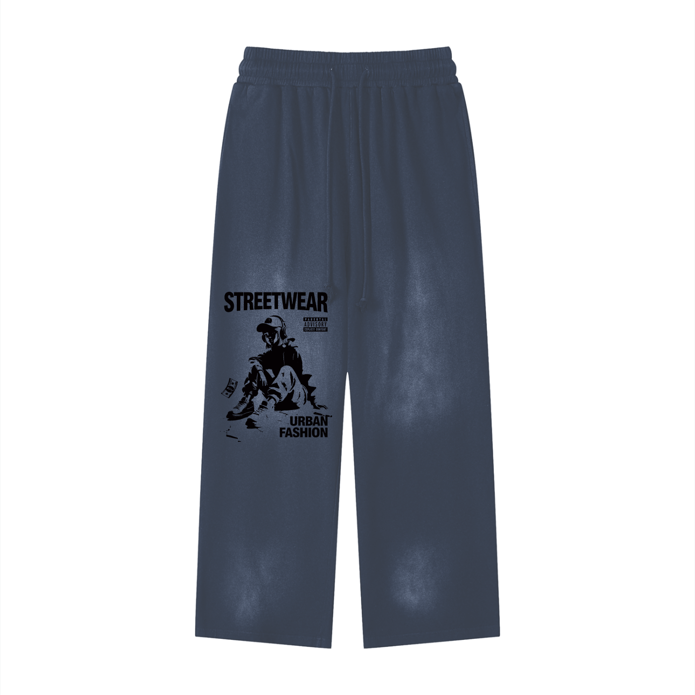 Sunfade Loose Fit Cotton Sweatpants