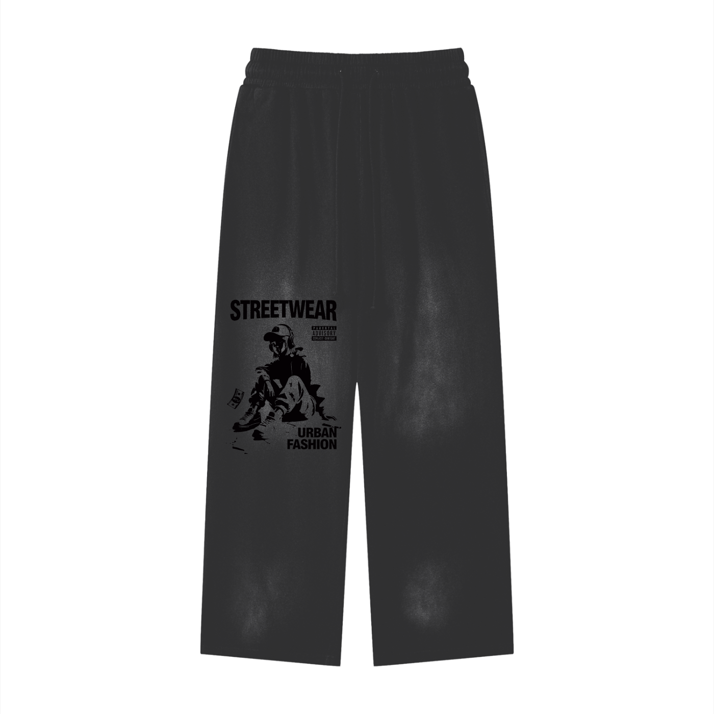 Sunfade Loose Fit Cotton Sweatpants